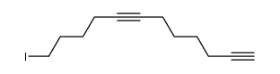 12-iodo-dodeca-1,7-diyne Structure
