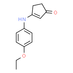 2-Cyclopenten-1-one,3-[(4-ethoxyphenyl)amino]-(9CI) picture