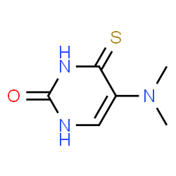 2(1H)-Pyrimidinone, 5-(dimethylamino)-3,4-dihydro-4-thioxo- (9CI)结构式