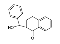 (2R)-2-[(R)-hydroxy(phenyl)methyl]-3,4-dihydro-2H-naphthalen-1-one结构式