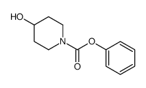 phenyl 4-hydroxypiperidine-1-carboxylate结构式