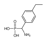 [Amino(4-ethylphenyl)methyl]phosphonic acid Structure
