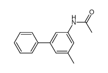 N-(5-methyl-[1,1'-biphenyl]-3-yl)acetamide Structure