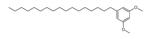 1-heptadecyl-3,5-dimethoxybenzene结构式
