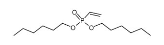 vinyl-phosphonic acid dihexyl ester结构式