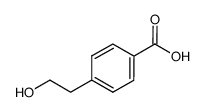 4-(2-羟乙基)苯甲酸结构式