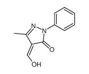 5-methyl-3-oxo-2-phenyl-2,3-dihydro-1H-pyrazole-4-carbaldehyde结构式