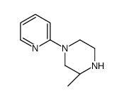 Piperazine, 3-methyl-1-(2-pyridinyl)-, (3R)- (9CI)结构式