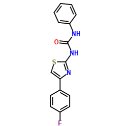 1-[4-(4-Fluorophenyl)-1,3-thiazol-2-yl]-3-phenylurea图片