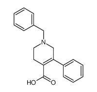 1-benzyl-5-phenyl-1,2,3,6-tetrahydro-pyridine-4-carboxylic acid结构式