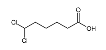 6,6-Dichlor-hexansaeure Structure