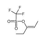 pent-2-en-3-yl trifluoromethanesulfonate Structure