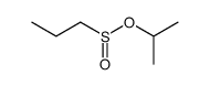 isopropyl propane-1-sulfinate Structure