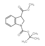 2,3-dihydro-1h-indole-3-carboxylic acid methyl ester Structure