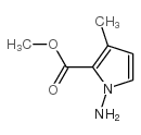 METHYL 1-AMINO-3-METHYL-1H-PYRROLE-2-CARBOXYLATE结构式