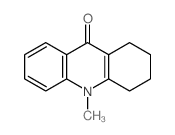 10-methyl-5,6,7,8-tetrahydroacridin-9-one Structure