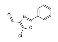 5-chloro-2-phenyloxazole-4-carbaldehyde结构式