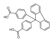 4-[9-(4-carboxyphenyl)fluoren-9-yl]benzoic acid Structure