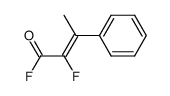 2-fluoro-3-phenylbut-2-enoyl fluoride Structure