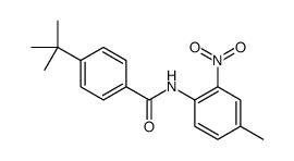 4-tert-butyl-N-(4-methyl-2-nitrophenyl)benzamide Structure