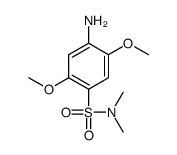 4-amino-2,5-dimethoxy-N,N-dimethylbenzenesulfonamide结构式