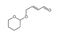 4-tetrahydropyranyloxy-2-butenal Structure