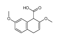 2,7-dimethoxy-1,4-dihydronaphthalene-1-carboxylic acid Structure