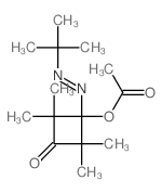 (2,2,4,4-tetramethyl-3-oxo-1-tert-butyldiazenyl-cyclobutyl) acetate picture