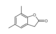 2(3H)-Benzofuranone,5,7-dimethyl- Structure