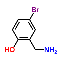 2-(Aminomethyl)-4-bromophenol Structure