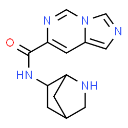 Imidazo[1,5-c]pyrimidine-7-carboxamide, N-2-azabicyclo[2.2.1]hept-6-yl- (9CI) picture