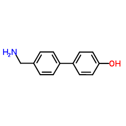 4'-(Aminomethyl)-4-biphenylol structure