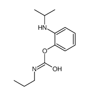 [2-(propan-2-ylamino)phenyl] N-propylcarbamate Structure