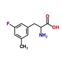 3-Fluoro-5-methylphenylalanine Structure