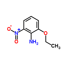 2-ethoxy-6-nitrobenzenamine Structure