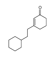 3-(2-Cyclohexyl-ethyl)-cyclohex-2-enone Structure