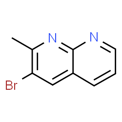 3-BROMO-2-METHYL[1,8]NAPHTHYRIDINE Structure