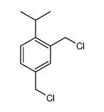 2,4-bis(chloromethyl)-1-propan-2-ylbenzene Structure