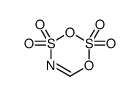 1,3,2,4,5-dioxadithiazine 2,2,4,4-tetraoxide Structure