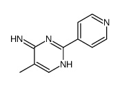 5-methyl-2-pyridin-4-ylpyrimidin-4-amine结构式