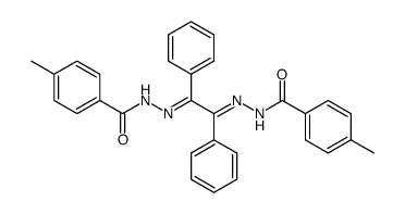 Benzil-bis(p-tolyl-hydrazon) Structure