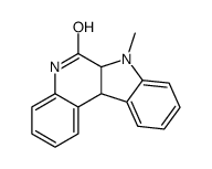 (6aR,11bS)-7-methyl-6a,11b-dihydro-5H-indolo[2,3-c]quinolin-6-one Structure