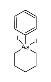 1Phenylarsenan-1,1-diiodid结构式