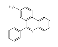 6-phenylphenanthridin-8-amine结构式