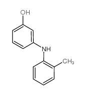 m-(o-Toluidino)phenol structure