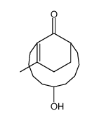 6-hydroxy-12-methylbicyclo[9.3.1]pentadec-11-en-15-one Structure