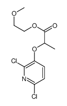 2-methoxyethyl 2-(2,6-dichloropyridin-3-yl)oxypropanoate Structure