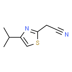 2-Thiazoleacetonitrile,4-(1-methylethyl)-(9CI)结构式