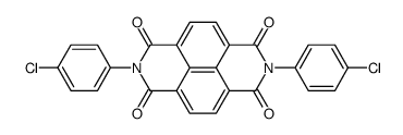2,7-bis-(4-chloro-phenyl)-benzo[lmn][3,8]phenanthroline-1,3,6,8-tetraone结构式