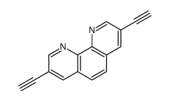 3,8-bis(ethynyl)-1,10-phenanthroline Structure